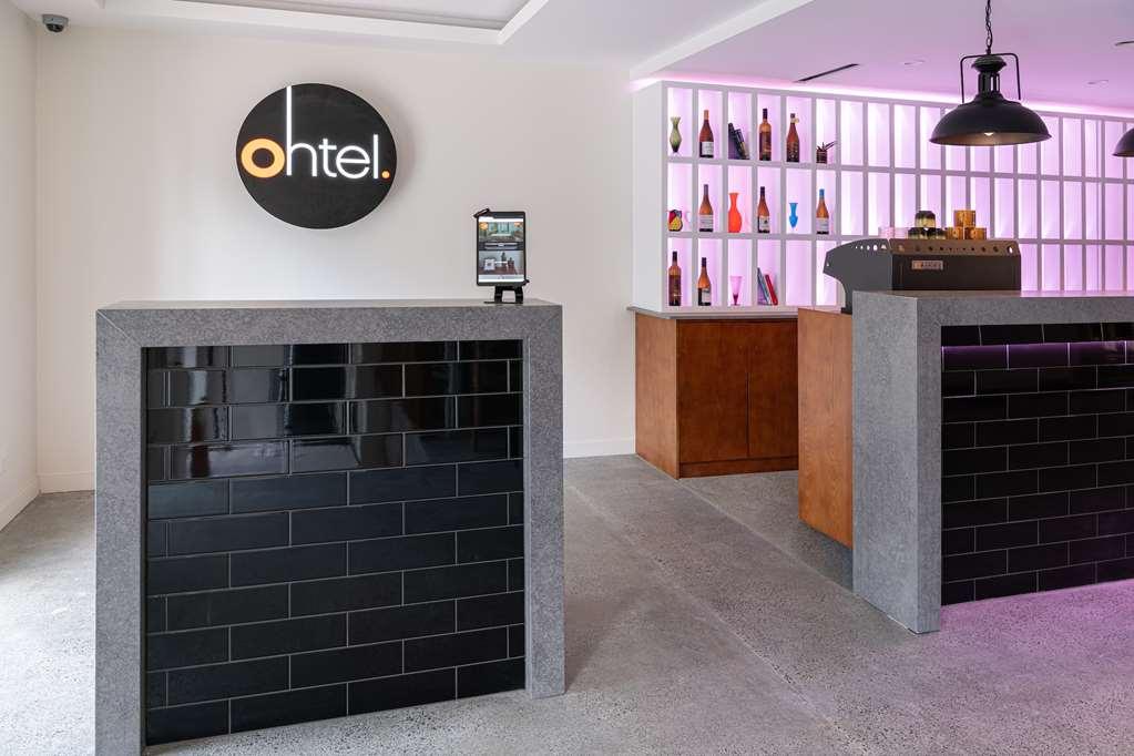 Hotel Ohtel Auckland Wnętrze zdjęcie Ohtel reception