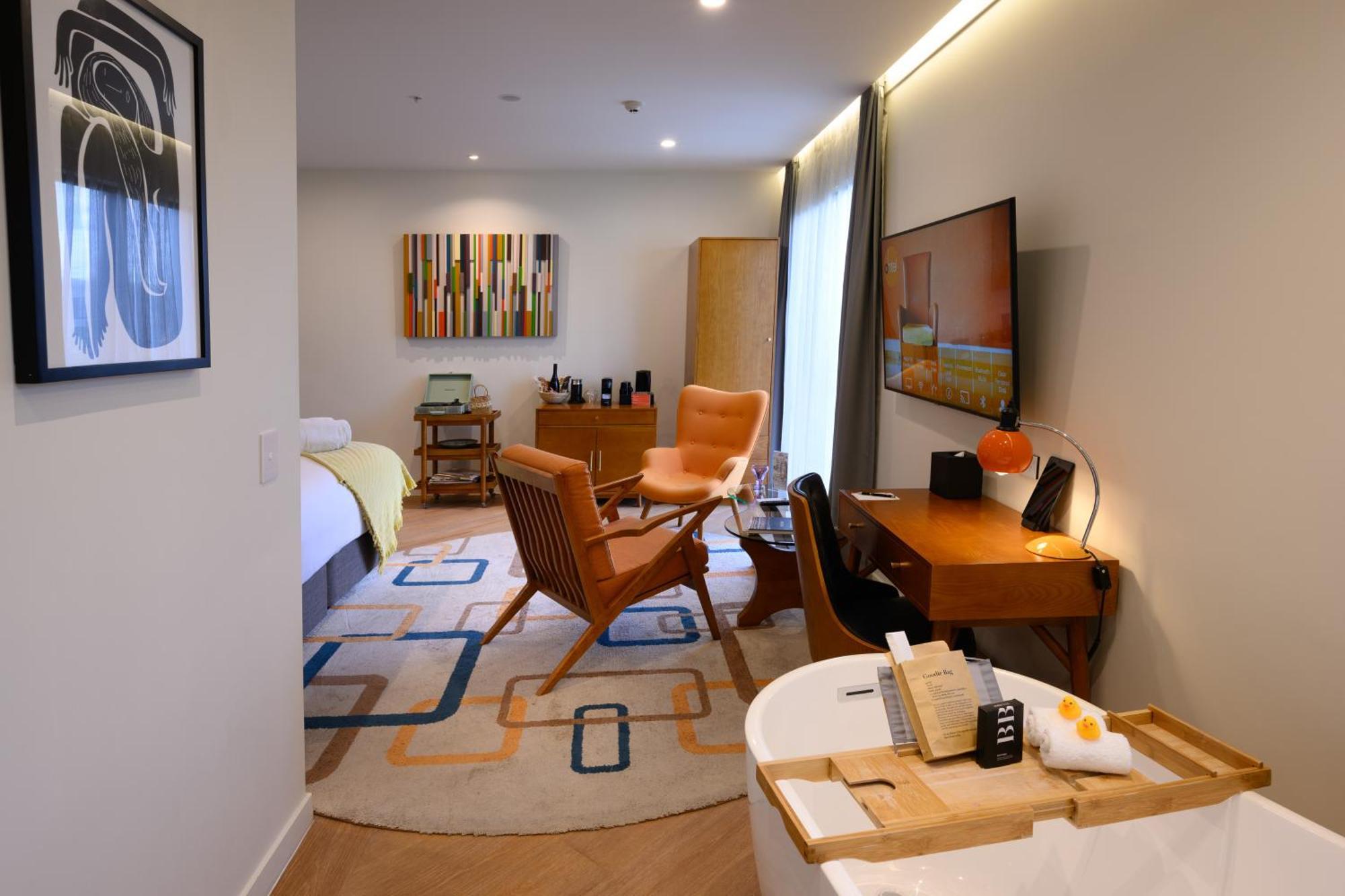 Hotel Ohtel Auckland Zewnętrze zdjęcie A room at the hotel