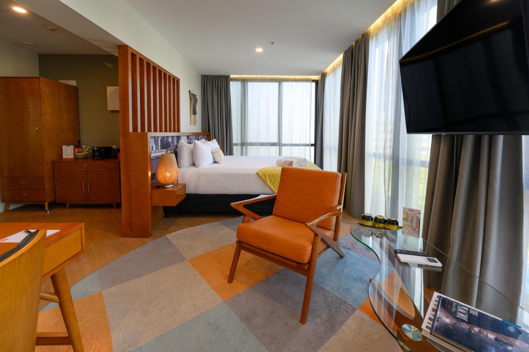 Hotel Ohtel Auckland Zewnętrze zdjęcie A room at the hotel