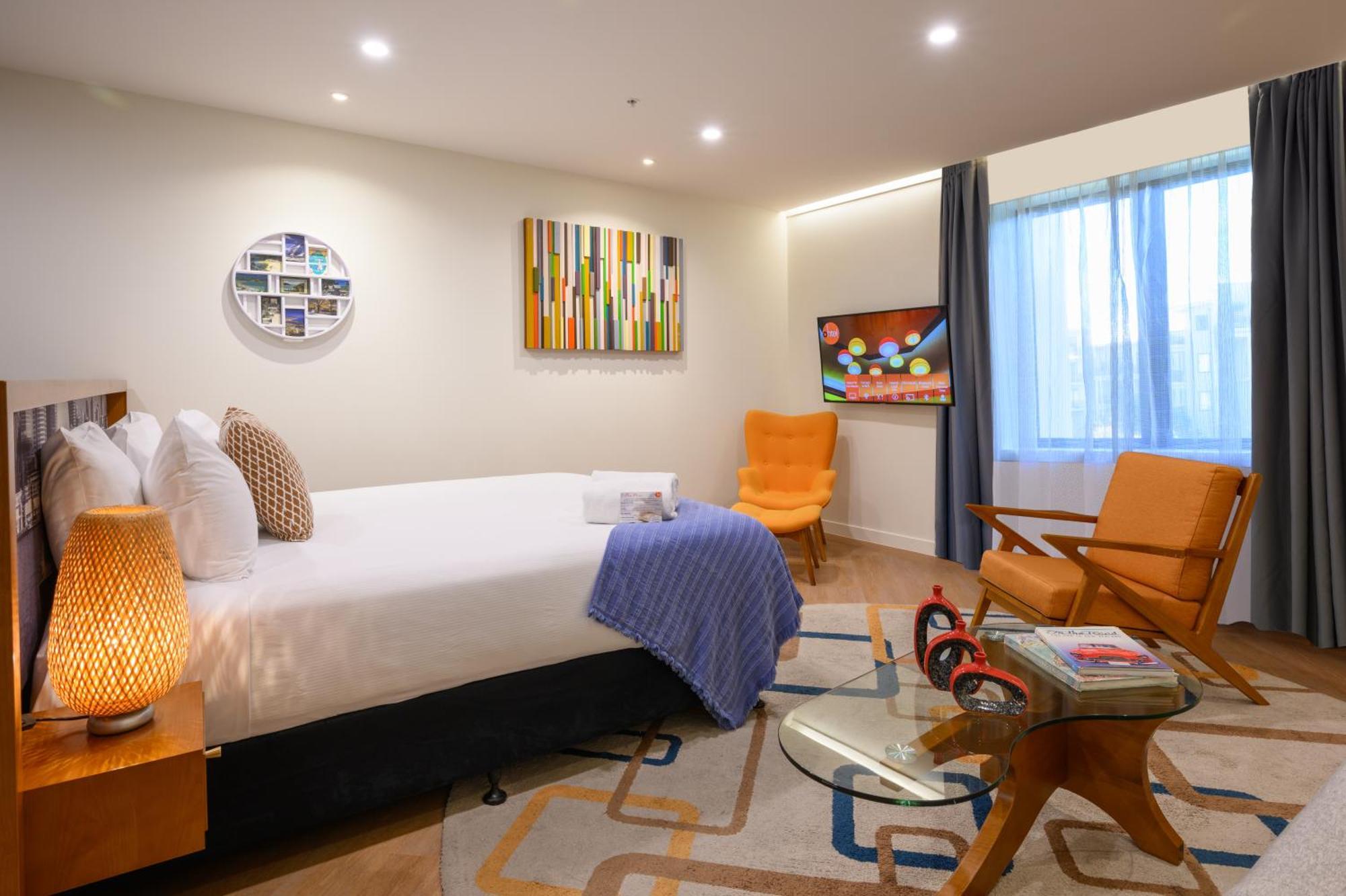 Hotel Ohtel Auckland Zewnętrze zdjęcie A room at the hotel